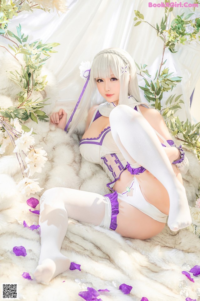 Hoshilily 小姐姐星之迟迟 Cosplay 爱蜜莉雅 No.1bd4b9